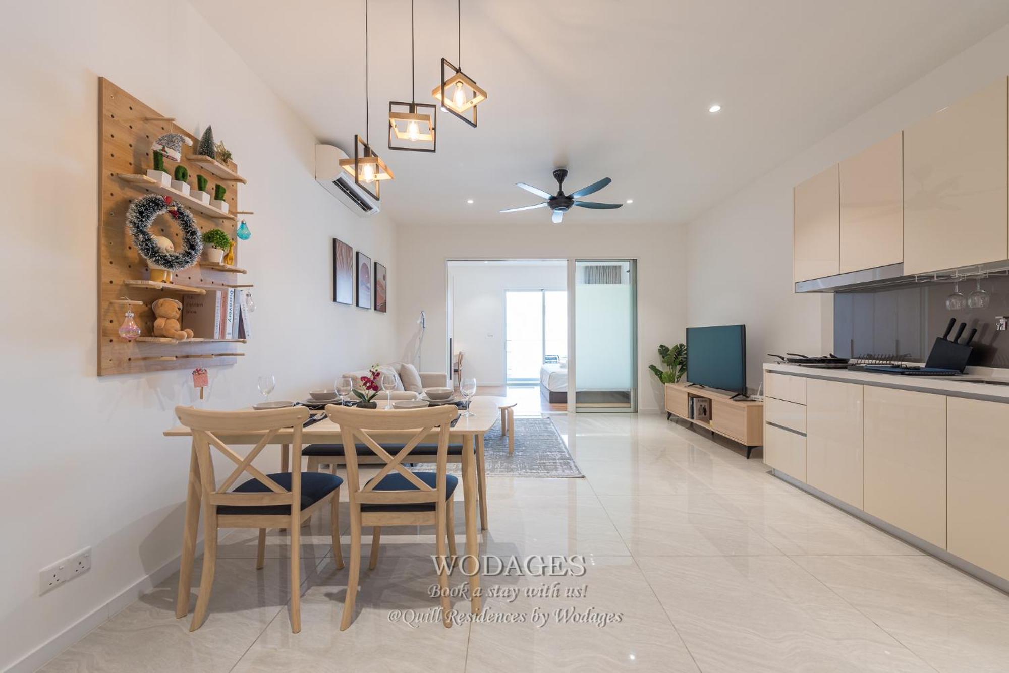 Quill Residence By Wodages Kuala Lumpur Pokoj fotografie